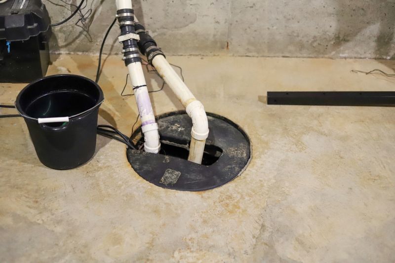 Basement Waterproofing Installation